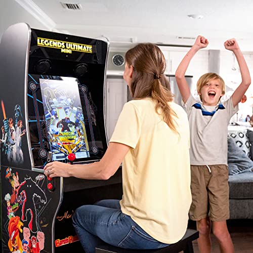 AtGames Legends Ultimate Mini Arcade Machine 150 Games WiFi HDMI Bluetooth Black
