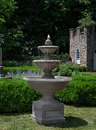 Campania International FT-271-GS Fonthill Fountain, Grey Stone Finish
