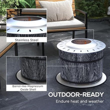 Bonfire Stove Smokeless Magnesium Oxide Portable Matte Black with Compact Durable Lightweight Construction Efficient Burn Technology Premium Quality Design