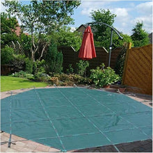 KGBNYSS Heavy Duty Round Pool Cover 8-32ft - Green Mesh Safety Cover for Inground Pools with Anchors & Installation Kit​(32.5ft/9.9m)