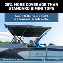 SureShade Power Pontoon Bimini Top Gray