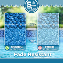 Smartline 24 ft Round Swimming Pool Liner | Boulder Swirl