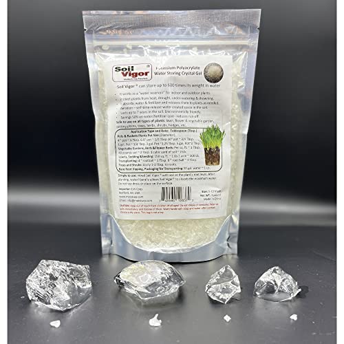 Soil Vigor Potassium Water Storing Polymer Crystal for Soil Aeration 45g
