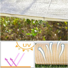 Retractable Wave Sun Shade Sail Pergola Shade Cover Waterproof Outdoor Garden Awning UV Block Sunshade Cloth Canopy with Rope for Yard Deck Lawn Garden Patio Carport(W3*L14m/W9.84*L45.93ft)