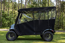RED DOT Premium Golf Cart Enclosure Marine Grade Vinyl Black
