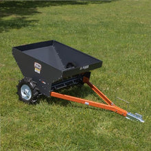 Titan Attachments Compact Manure Spreader 8.7 Cu. FT Tow-Behind ATV/UTV