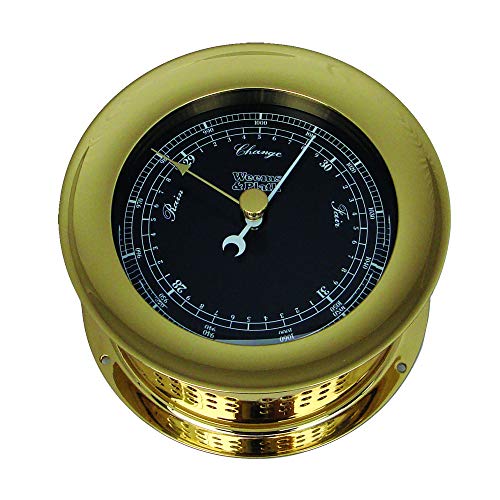 WEEMS & PLATH Atlantis Premiere Barometer Brass
