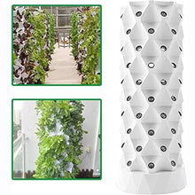 Garden Hydroponic Growing System Vertical Tower - Vegetable Plant Tower Gift for Gardening Lover - Automate Aeroponics Mini Indoor Outdoor Home Grow Herb,8Layers (8layers