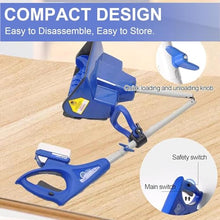 Kindevieft Electric Snow Shovel Cordless, 24V 4Ah Battery Powered Snow Thrower, 12" x 6" Clearing Path, 26 Feet Throwing Distance, Hand Held Snow Blower with Battery and Charger,TwoBattery
