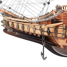 Old Modern Handicrafts Wasa Collectible Ship Model Natural Wood