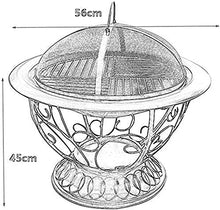 Outdoor Fire Pits,Outdoor Fire Pit Accessories Wild Travel Wood Burning and Camping Picnic Stove Bonfire with Barbecue