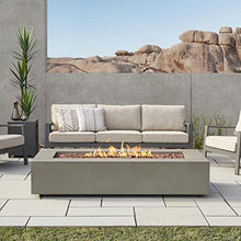 Lakeview Elysian 70-Inch Rectangle Natural Gas Fire Table - Mist Gray - (Ships as Propane w/NG Conversion Kit) - SC-C9814NG-MGRY