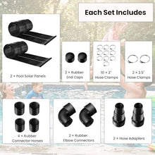 IRONMAX Solar Pool Heater for Above Ground & Inground Pools, 2PCS 20FT
