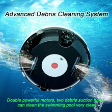EliteBloom Electric Pool Cleaning Robot,Pool Vacuum Lasts 120 Mins, Self-Parking,Robotic Pool Cleaner Support Self-Parking for above Ground/Inground Pool 860 Sq.Ft