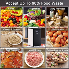 GEME World's First Bio Smart Electric Composter Kitchen, Turn Food Waste into Organic True Compost No Dehydration - 19L Compost Machine Electric Compost Bin