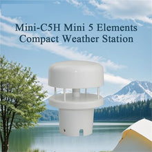 Mini-C5H Mini 5 Elements Compact Weather Station RS485 Ultrasonic Wind Air Temperature and Humidity Sensor Atmospheric Pressure