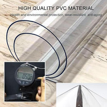 FENGZEQUAN Gray Transparent Tarp Side Panels, Outdoor Curtain PVC Plastic Cover for Pergola with Zipper,PVC Partition Curtains, Waterproof for Outdoor Curtains,Heavy Duty(H3xL10m/H9.8xL32.8ft)