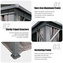 Patio Tree 10' x 10' Hardtop Gazebo Gray