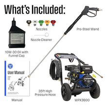 Westinghouse WPX3600 Gas Pressure Washer, 3600 PSI and 2.7 GPM, Onboard Soap Tank, Spray Gun and Wand, 5 Nozzle Set, for Cars/Fences/Driveways/Homes/Patios/Furniture