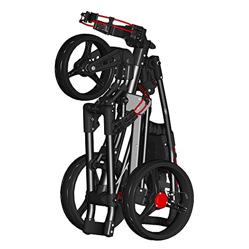 Spin It Golf Products, LLC Easy Drive Golf Push Cart Black/Green