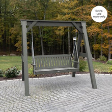 Highwood Heavy Duty, Weather Resistant A-Frame Porch Swing Stand, Coastal Teak