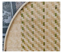Ding&ng Farm Bamboo, Bamboo Basket, Bamboo Plaque, Household Bamboo Sieve, Hand-Made Wall Decoration, Dry Bamboo basket-67 cm