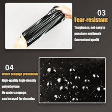 LWJQRSP Heavy Duty Black Pond Liner 8x16m with Underlay Sealing Film for Swimming Ponds Fountains Water Gardens and Waterfalls