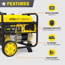Champion 4750-Watt RV Ready Portable Generator, CARB