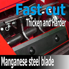 TXMACHINE® Lawn Mowers 800kg/h hay Cutter Machine Electric hay Cutter Silage Machine Grass Cutter for Chaff,Corn Straw,Grass,Wheat Straw with Miniature Circuit Breaker (Without Motor)