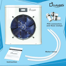 Diverdi Mini Swimming Pool Heat Pump 16000BTU White