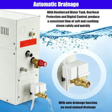 Pvxa 3KW/4KW/6KW/7KW/8KW/9KW/15KW 220V-240V Steam Showers Sauna Steam Generator, Stainless Steel Steam Shower Generator, for Home Spa Bathroom 220V-21KW