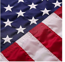 Rushmore Rose USA Large American Flag 15x25 Heavy Duty Outdoor Red, White, Blue