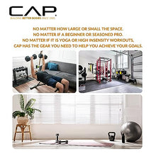 CAP Barbell Coated Hex Dumbbell Set with Copper Handle Weight - Black and Copper