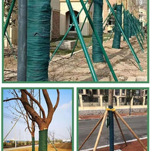 10 Rolls Tree Protector Wrap - Heavy Duty Breathable Trunk Guard For Winter Freeze Sun Scald Protection - Ideal For Saplings (Size:55.77 ft/17 m × 4.72 in/12 cm,Color:Green Double-layer with membrane)