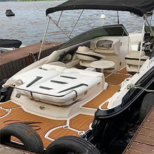 Valman Boat EVA Faux Teak Decking Floor Mat for 2006 Monterey 234FS Swim Platform - Color Options Available
