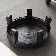 QUANGJN Pcs Plants Saucers Flower Pot Small Pot Holder Ceramic Flower Pot Vase Fish Tank Wooden Base Bottom Tray Chassis Round Bracket Bracket Plant Pot Saucers,