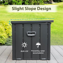 Cvqza 160 Gallon Outdoor Storage Box, Waterproof Patio Storage Bin for Cushions, Pillows, Garden Tools, Lockable, Versatile for Backyard, Garden, Poolside Use, Durable and Spacious