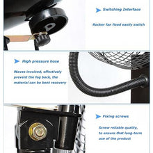 HQHAOTWU Electric Misting Oscillating Fan Humidification and Watering Industrial Spray High-Velocity Misting Fan Indoor&Outdoor 26inch