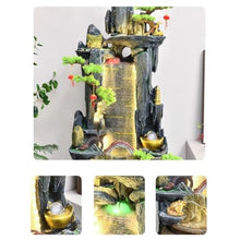 GRFIT Garden Water Fountain Rockery Water Decoration, Living Room Courtyard Water Circulation Fountain Landscape, Office Decoration Fish Tank Outdoor Freestanding Fountains (Size : L)
