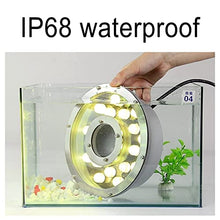 3 Pieces Waterproof Underwater Light - Submersible LED Pool Lights - LED Ring Fountain Lamp - RGB Color Change Water Feature Lamp W/RF Remote Control - IP68 Waterproof Middle Hole Pond Lighting ( Colo