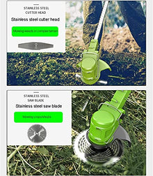 AMYYTL Electric Lawn Mower Rechargeable Agricultural Lawn Mower Small Household Multifunctional Lawn Mower Cordless Trimmer