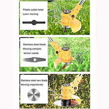 20000mA Rechargeable Electric Hovering Lawn Mower Lithium Electric Lawn Mower Multi-Function Weeder Electric Lawn Mower