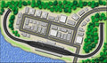 Convergent T Gauge 1:450 Scale Causeway Train Track Layout