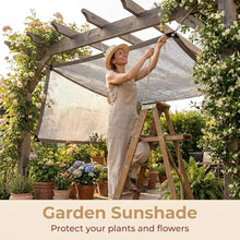 75% Aluminum Shade Cloth - Reflective Aluminium Shade Netting Sun Shade Cover with Grommets for Cars, Dogs, Outdoor, RV, Patio (31x31FT, We Make Custom Size)