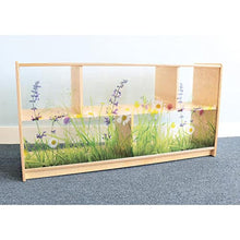 HJZWTS Whitney Brothers 48" Acrylic Back Cabinet Natural UV