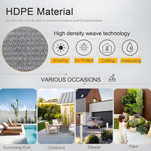 Outdoor Retractable Sun Shade Sail Canopy - 1.4m x 10m Permeable Awning, 85% UV Protection, Weather Resistance for Garden Patio Deck