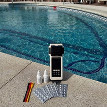 Digital Pool Water Tester, Bluetooth, Wi-Fi, App, Cloud, Pool Testing Kit, 27 Water Parameters, Accurate, All in One, Field Tested - PoolWaterLAB
