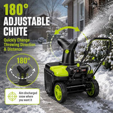3500w Electric Shovel for Snow Removal, 20-Inch Cordless Snow Blower