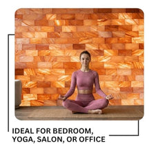 Himalayan Pink Salt Tiles 8x4x1 Pack of 30, Natural Himalayan Salt Bricks for Sauna Walls, Spa, Salt Wall Panels, DIY Home Decor