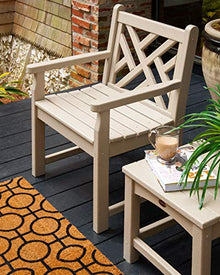 Chippendale Garden Arm Chair (Slate Grey)